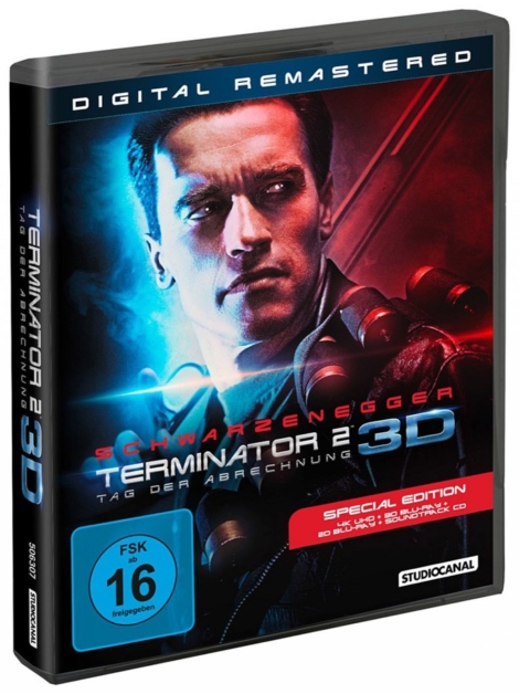 Terminator 2: Tag der Abrechnung – 4K Blu-ray (UHD + Blu-ray Disc + 3D + Audio CD)