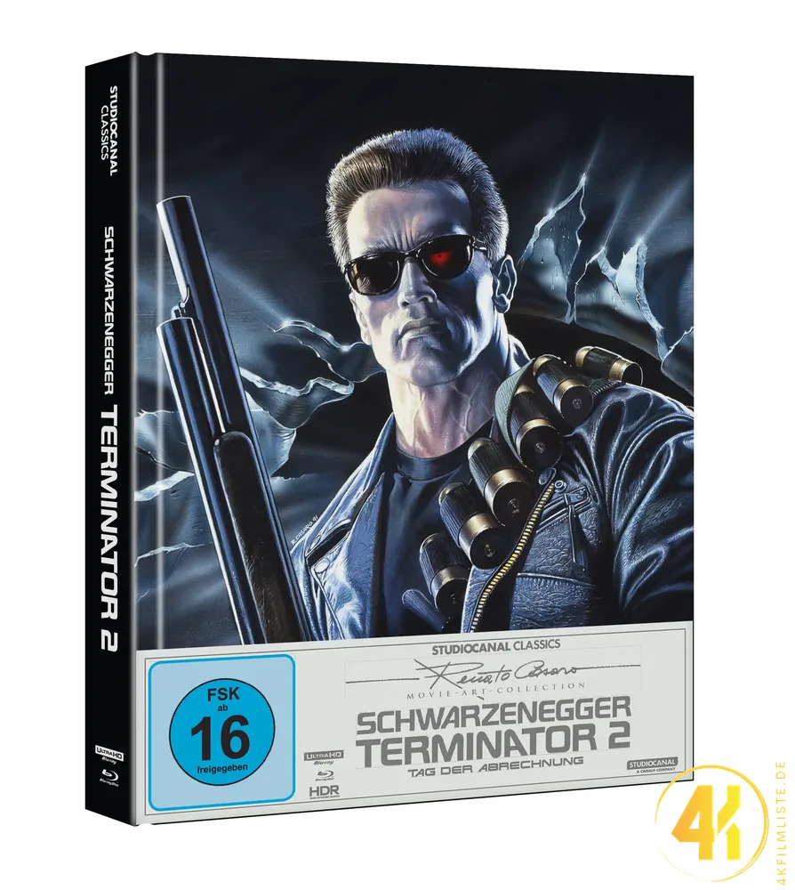 Terminator 2 Casaro 4K Mediabook Ultra HD Blu-ray Disc