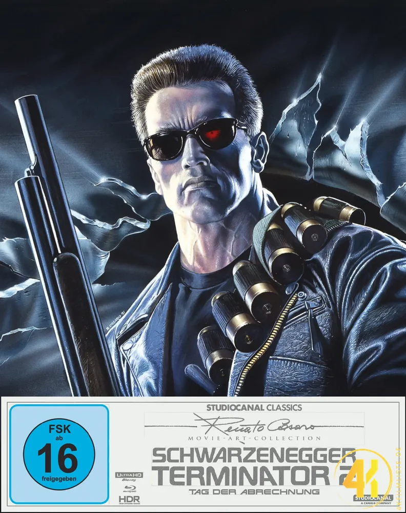 Terminator 2 Casaro Collection 4K Mediabook Ultra HD Blu-ray Disc