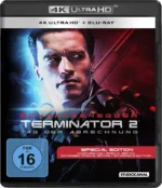 Terminator 2 Cover der 4K UHD Blu-ray Special Edition mit Arnold Schwarzenegger
