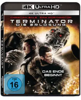 Terminator - Die Erlösung 4K UHD Blu-ray Disc Cover