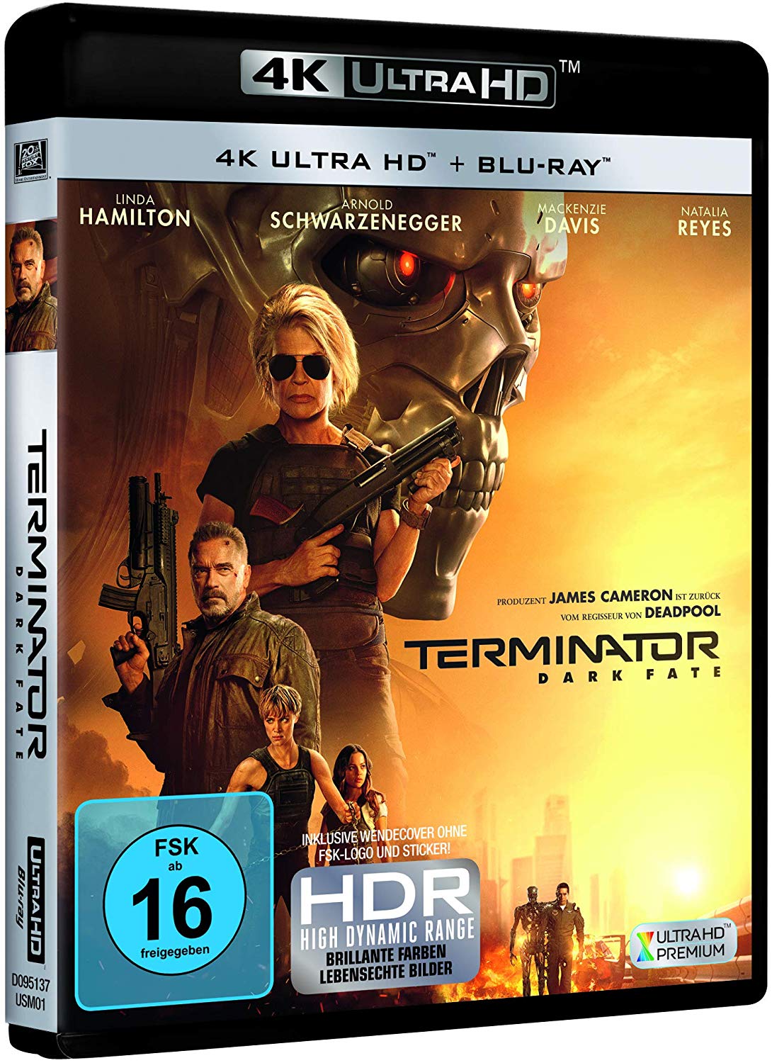Terminator 6: Dark Fate – 4K Blu-ray (UHD + Blu-ray Disc)