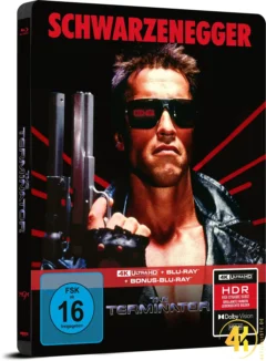 Terminator (Cover A) – 4K Steelbook (UHD + Blu-ray Disc + Bonus Blu-ray)