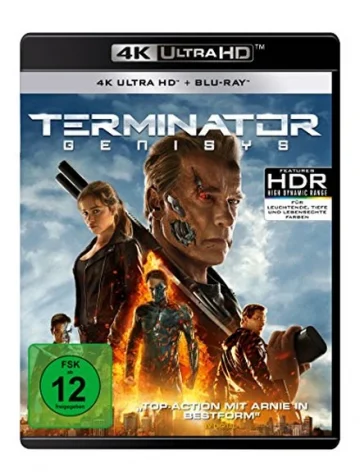 Terminator Genisys 4K Blu-ray UHD Blu-ray Disc