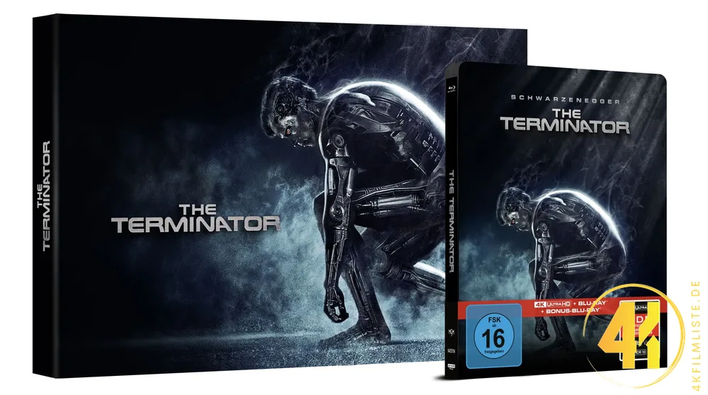 Terminator IconArt Cover B 4K Steelbook Ultra HD Blu-ray Disc