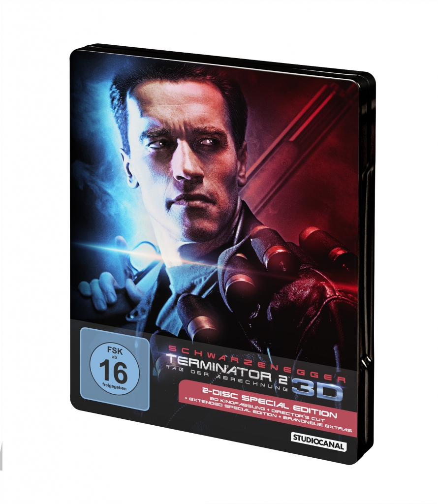 Terminator 2 Steelbook mit Blu-ray 3D und 2D