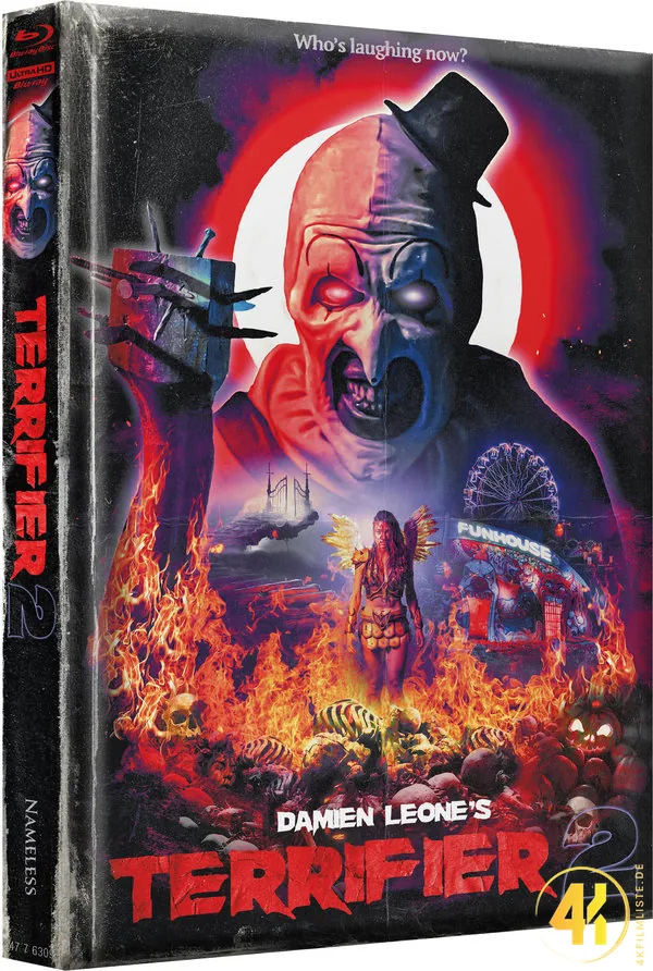 Terrifier 2 4K Mediabook Cover H Ultra HD Blu-ray Disc