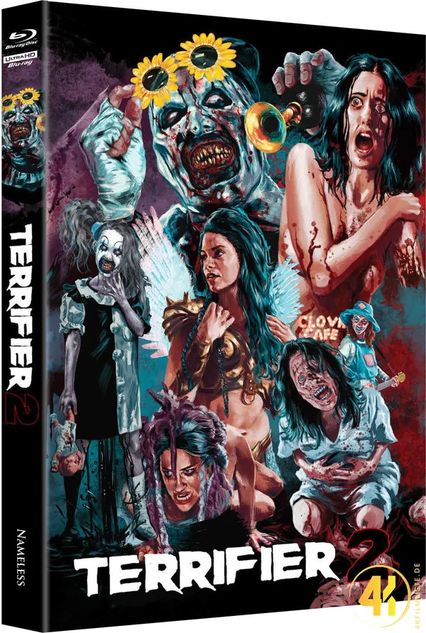 Terrifier 2 4K Mediabook Cover J Ultra HD Blu-ray Disc