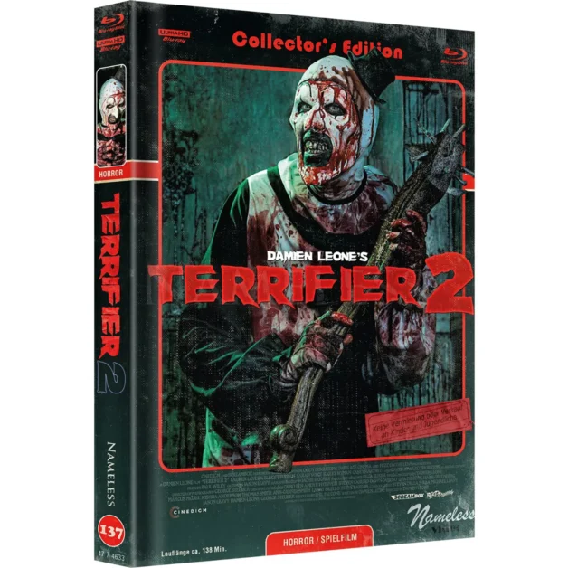 Terrifier 2 – 4K Mediabook F (UHD + Blu-ray Disc)