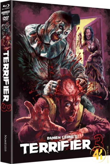 Terrifier 3 (Cover L) – 4K Mediabook (UHD + Blu-ray Disc + DVD)
