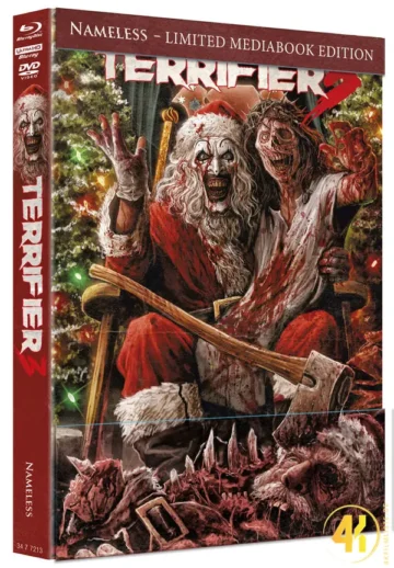 Terrifier 3 (Cover B) – 4K Mediabook (UHD + Blu-ray Disc + DVD)