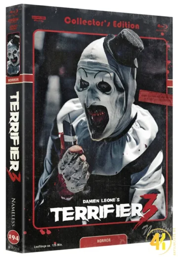 Terrifier 3 (Cover C) – 4K Mediabook (UHD + Blu-ray Disc + DVD)