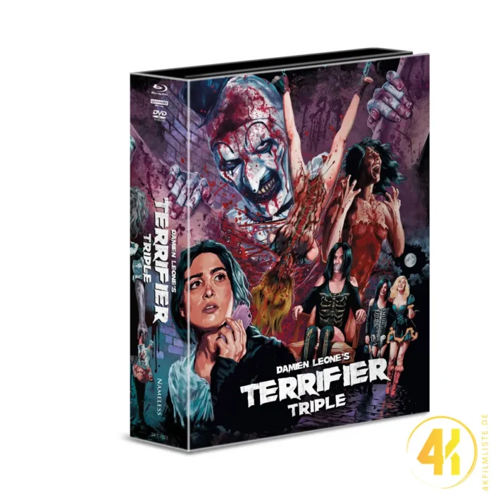 Terrifier (Triple Feature) – 4K Mediabook (UHD + Blu-ray Disc + DVD)