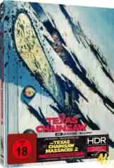 Texas Chainsaw Massacre 2 Cover D 4K Mediabook Ultra HD Blu-ray Disc
