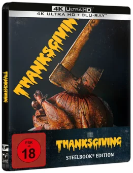 Thanksgiving Steelbook Ultra HD Blu-ray Disc