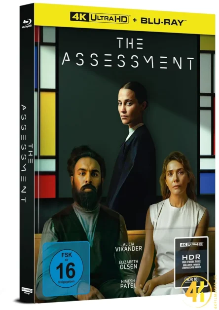 The Assessment 4K Mediabook Ultra HD Blu-ray Disc
