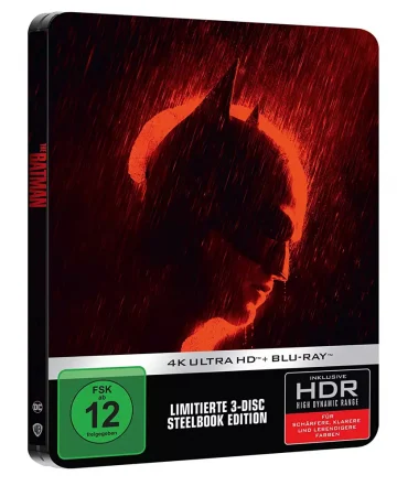 The Batman (2022) mit Robert Pattinson im Limited 4K Steelbook