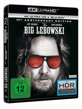 The Big Lebowski 4K Blu-ray Disc Cover