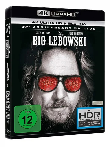The Big Lebowski 4K Blu-ray Disc Cover