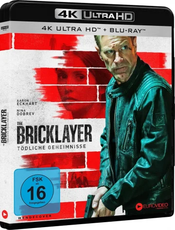 The Bricklayer Aaron Eckhart 4K Ultra HD Blu-ray Disc