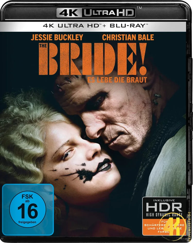 The Bride 4K Blu-ray Ultra HD Blu-ray Disc