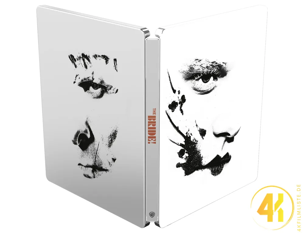 The Bride 4K Steelbook Backcover Ultra HD Blu-ray Disc