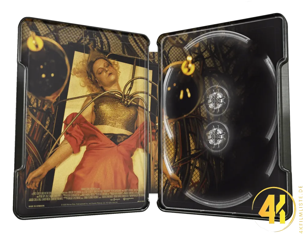 The Bride 4K Steelbook Inlay Innenansicht Ultra HD Blu-ray Disc