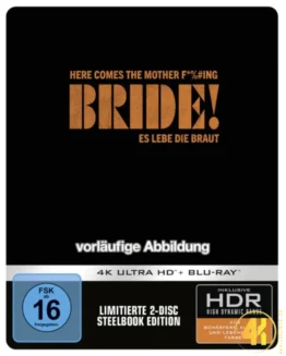 The Bride 4K Steelbook Ultra HD Blu-ray Disc