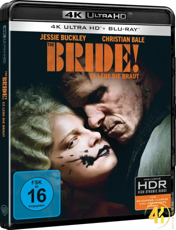 The Bride!: Es lebe die Braut – 4K Blu-ray (UHD + Blu-ray Disc)