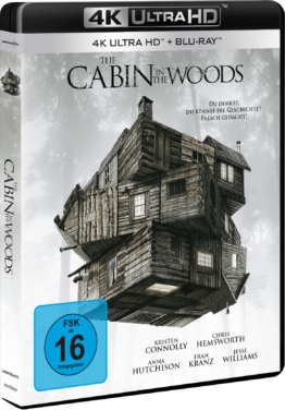 4K UHD Cover zu The Cabin in the Woods