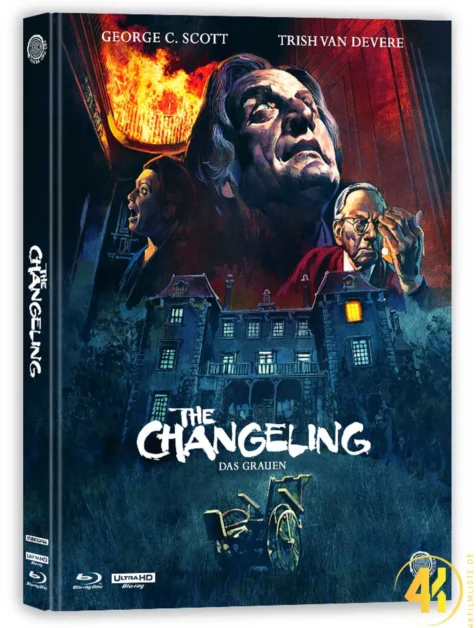 The Changeling: Das Grauen (Cover B) – 4K Mediabook (UHD + Blu-ray Disc)