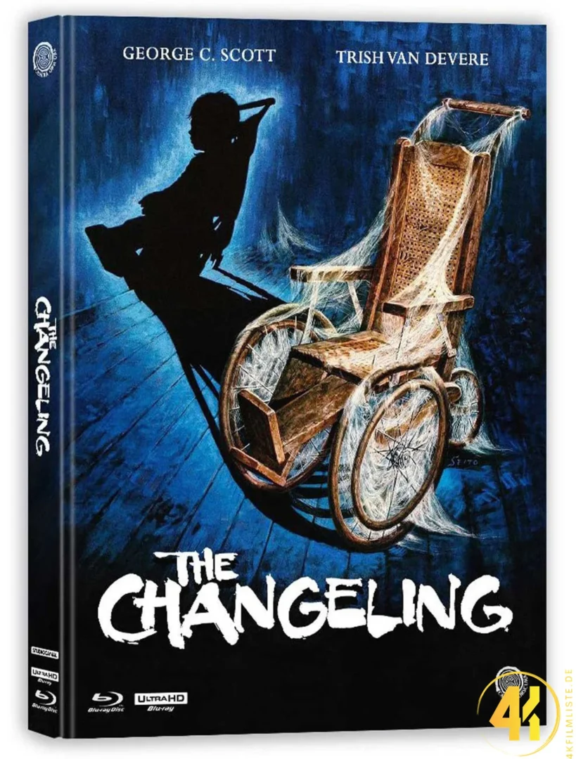 The Changeling Das Grauen Cover A 4K Mediabook Ultra HD Blu-ray Disc