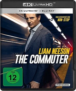 The Commuter 4K Blu-ray UHD Blu-ray Disc