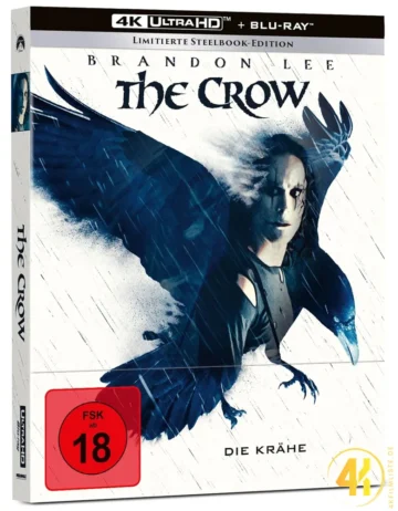 The Crow: Die Krähe (Neuauflage) – 4K Steelbook (UHD + Blu-ray Disc)