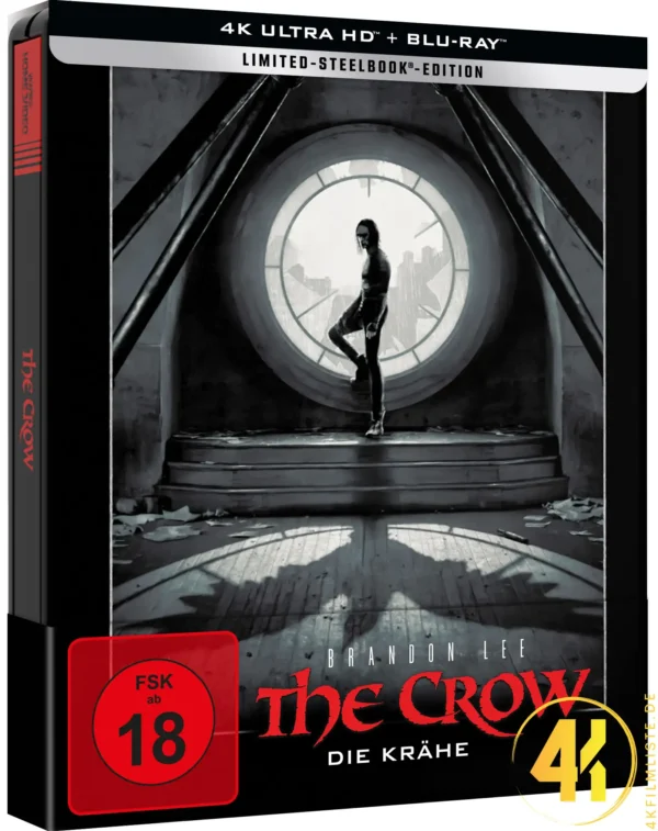 The Crow (Cover B) – 4K Steelbook (UHD + Blu-ray Disc)