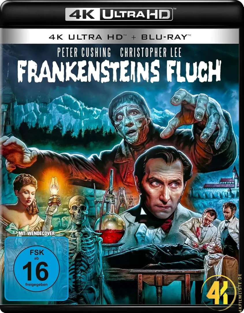 Frankensteins Fluch 4K Blu-ray