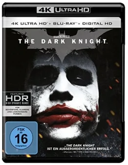 The Dark Knight 4K Blu-ray UHD Blu-ray Disc