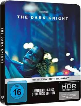 The Dark Knight - 4K Steelbook mit Heath Ledger als Joker