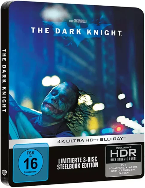 The Dark Knight – 4K Steelbook (UHD + Blu-ray Disc)