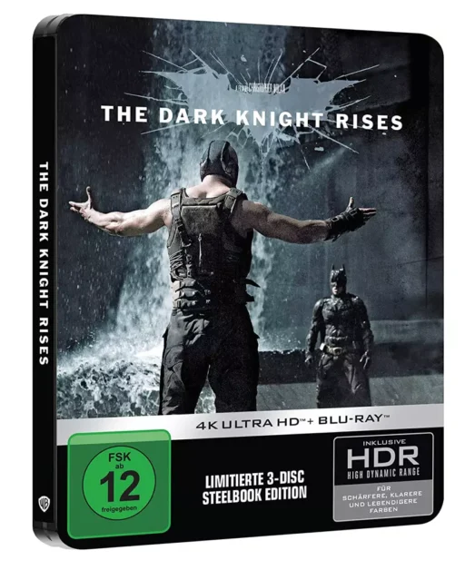 The Dark Knight Rises – 4K Steelbook (UHD + Blu-ray Disc)