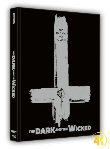 The Dark and the Wicked Cover C 4K Mediabook Ultra HD Blu-ray Disc