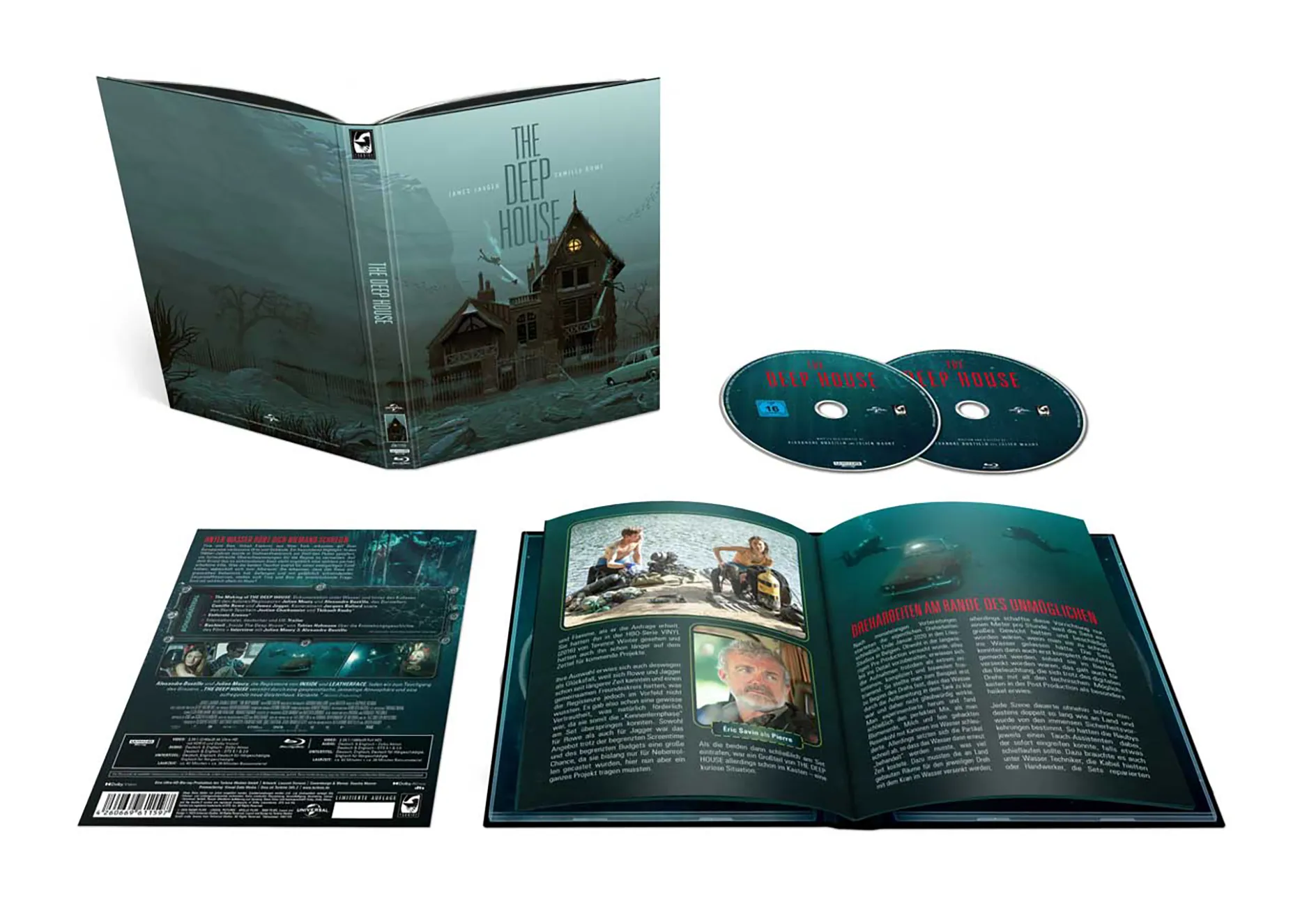 The Deep House 4K Mediabook C Inlay