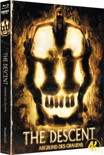 The Descent: Abgrund des Grauens (Cover E) – 4K Mediabook (UHD + Blu-ray Disc)