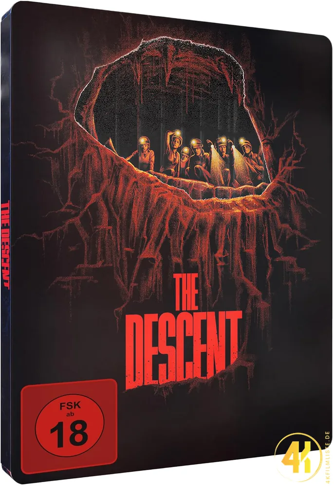 The Descent: Abgrund des Grauens – 4K Steelbook (UHD + Blu-ray Disc + Bonus Blu-ray)