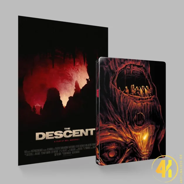 The Descent: Abgrund des Grauens – 4K Blu-ray (UHD + Blu-ray Disc + Bonus Blu-ray)