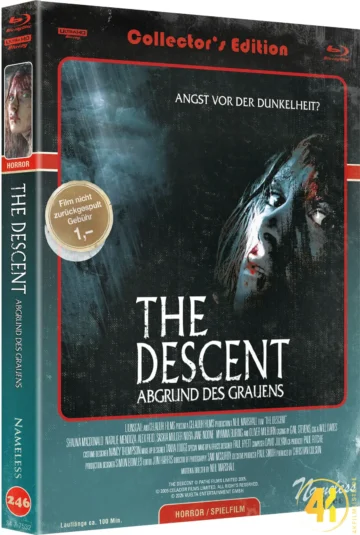 The Descent: Abgrund des Grauens (Cover C) – 4K Mediabook (UHD + Blu-ray Disc)