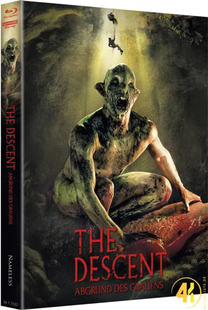 The Descent: Abgrund des Grauens (Cover D) – 4K Mediabook (UHD + Blu-ray Disc)