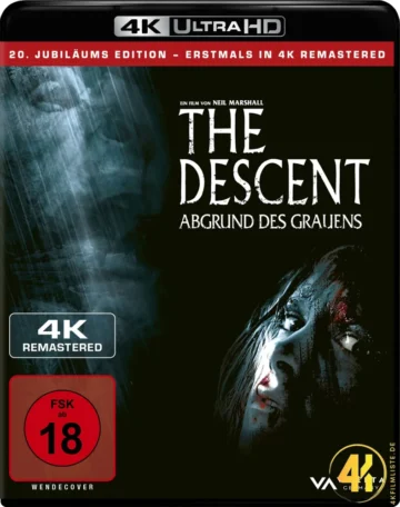 The Descent: Abgrund des Grauens – 4K Blu-ray (UHD + Blu-ray Disc + Bonus Blu-ray)