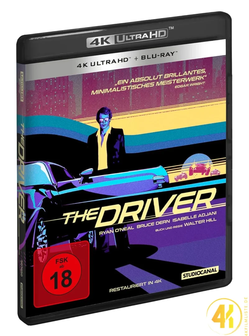 The Driver Special Edition UHD Keep Case Ultra HD Blu-ray Disc