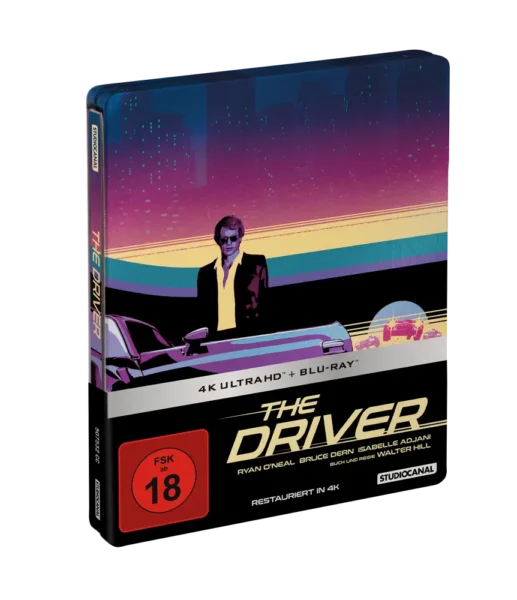 The Driver – 4K Steelbook (UHD + Blu-ray Disc)